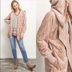SUPER SOFT Fleece Cardigan Hoodie!!!